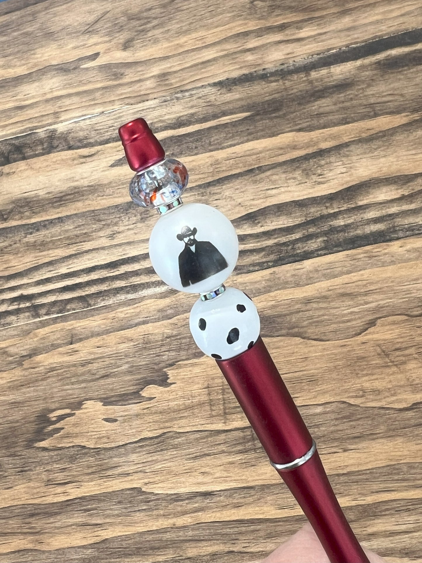 Cowboy theme Beaded Pen