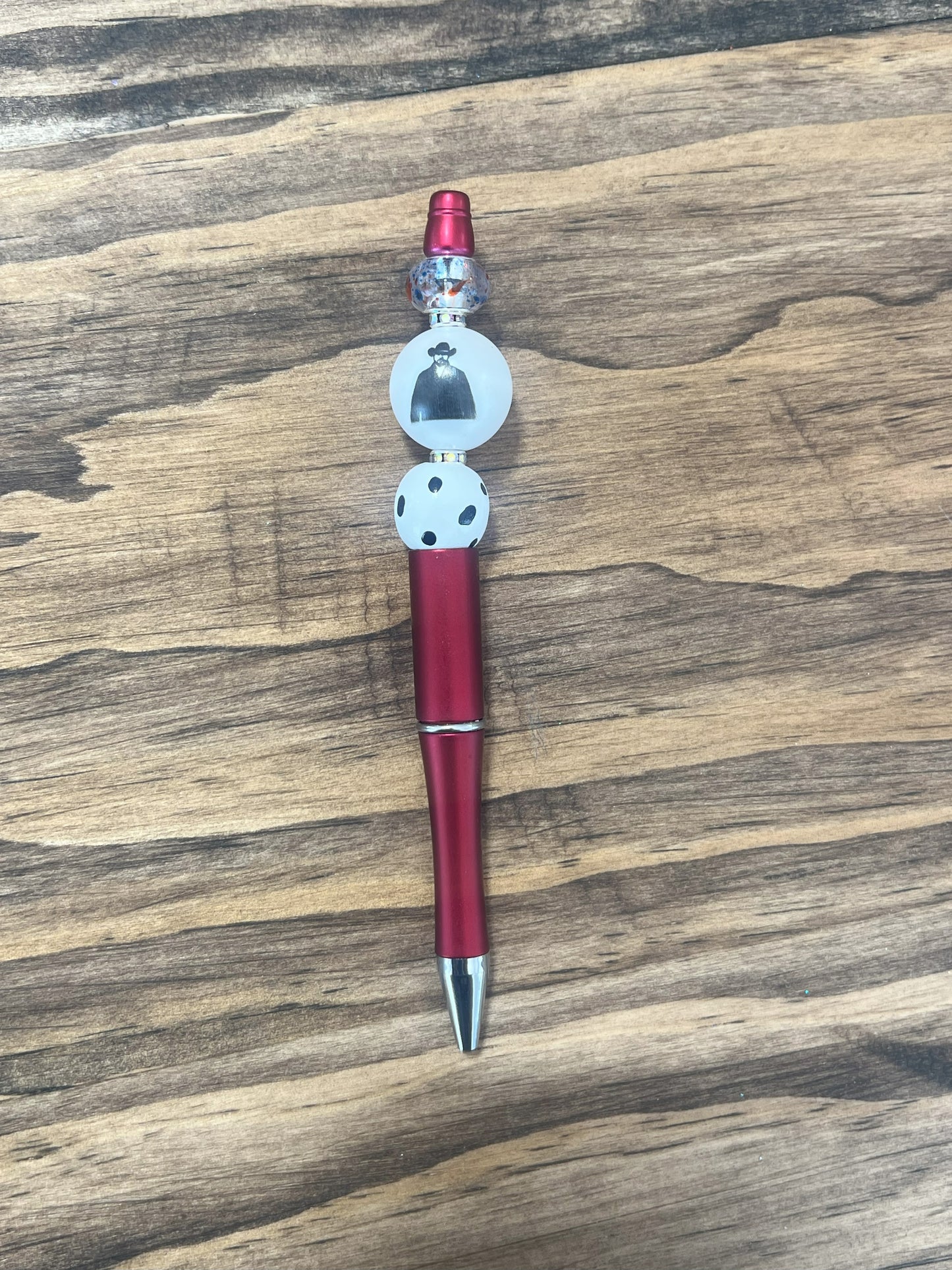 Cowboy theme Beaded Pen