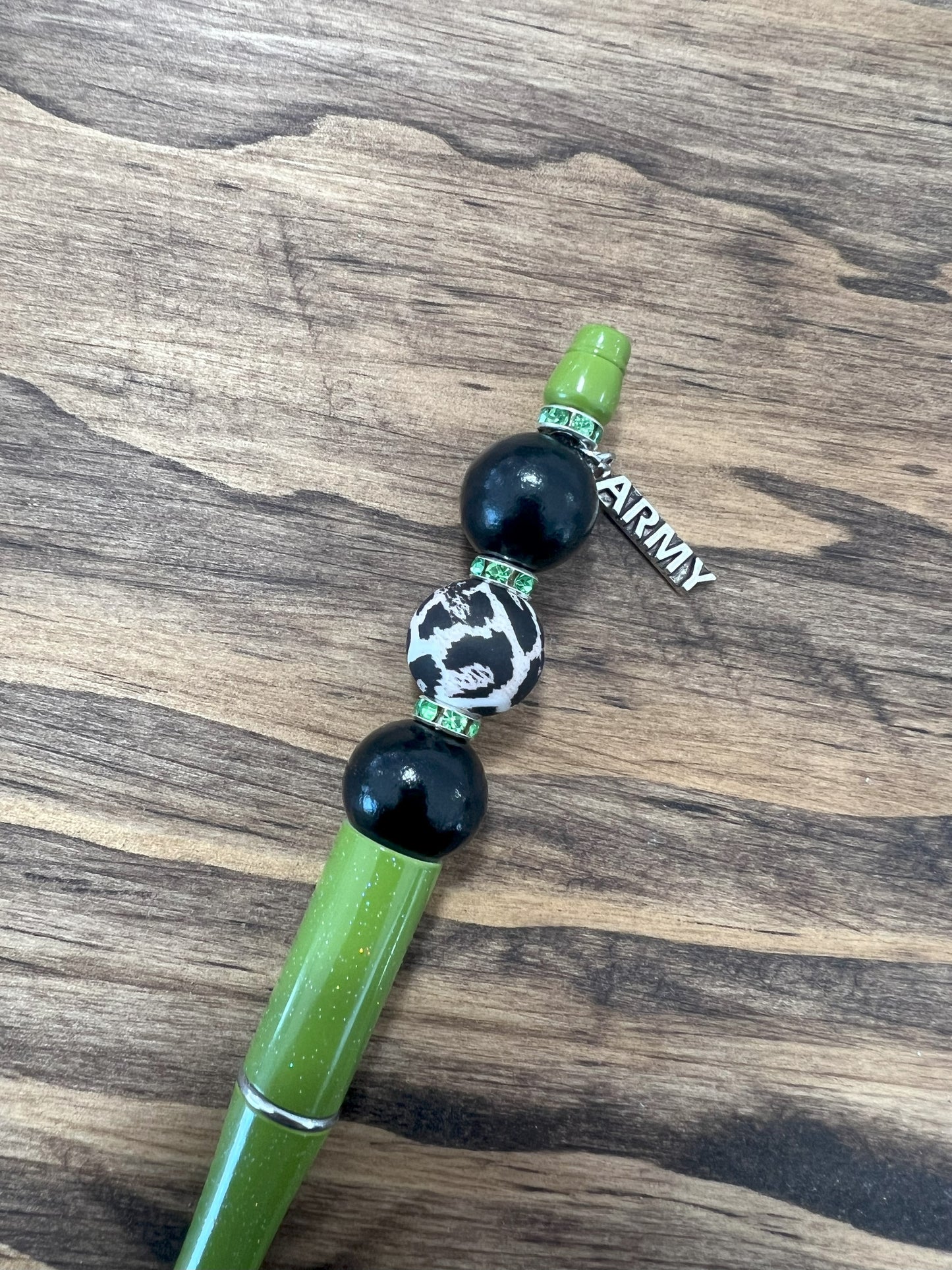 Army Theme Beaded Pen