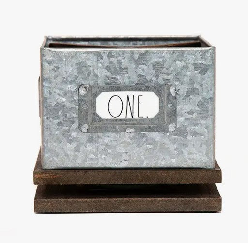 Rae Dunn Metal Sqaure Spinner