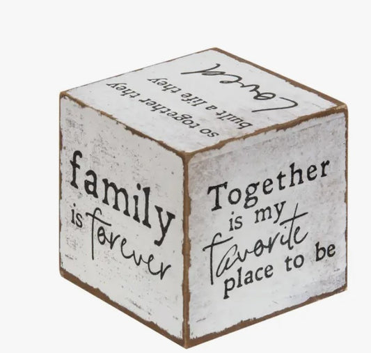 Family Sentiments Cube