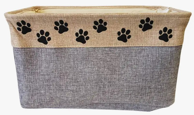 Collapsible Fabric Pet Toy Basket