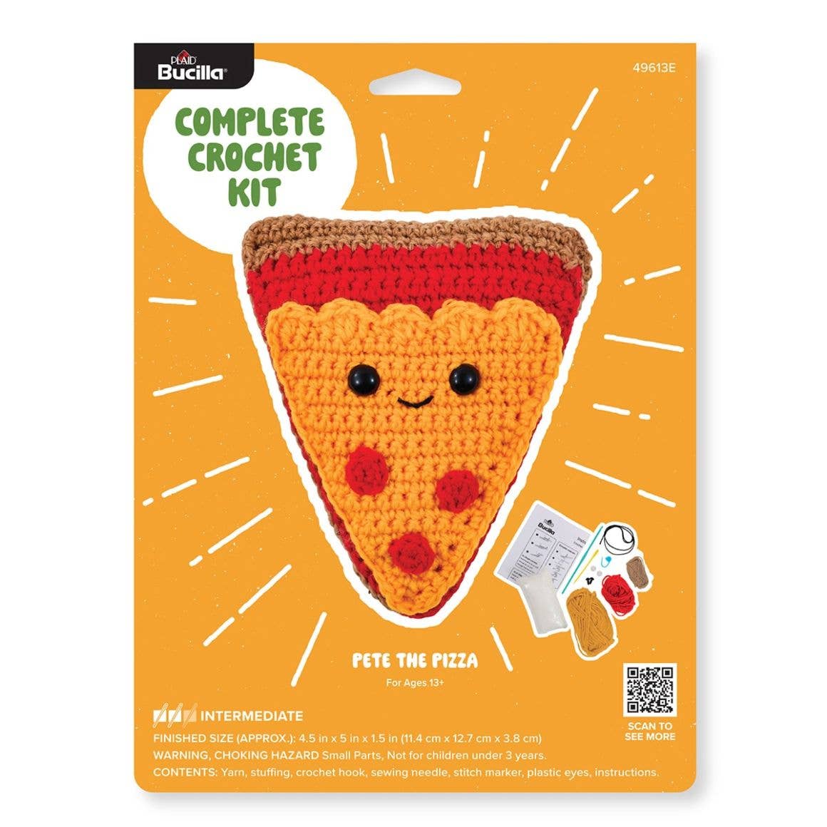 Crochet Kit - Pete the Pizza