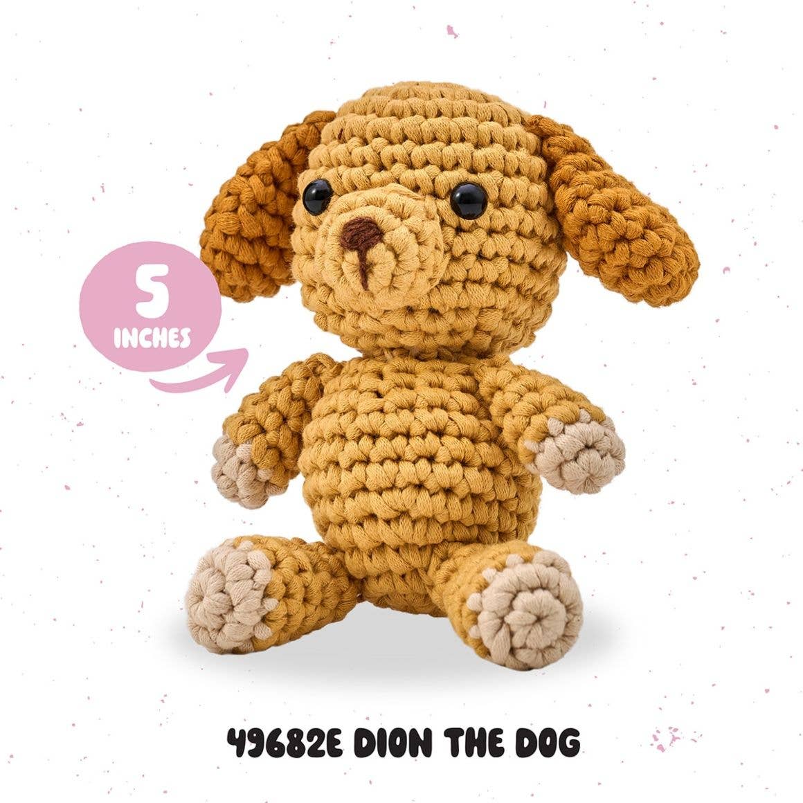 Crochet Kit - Dion the Dog