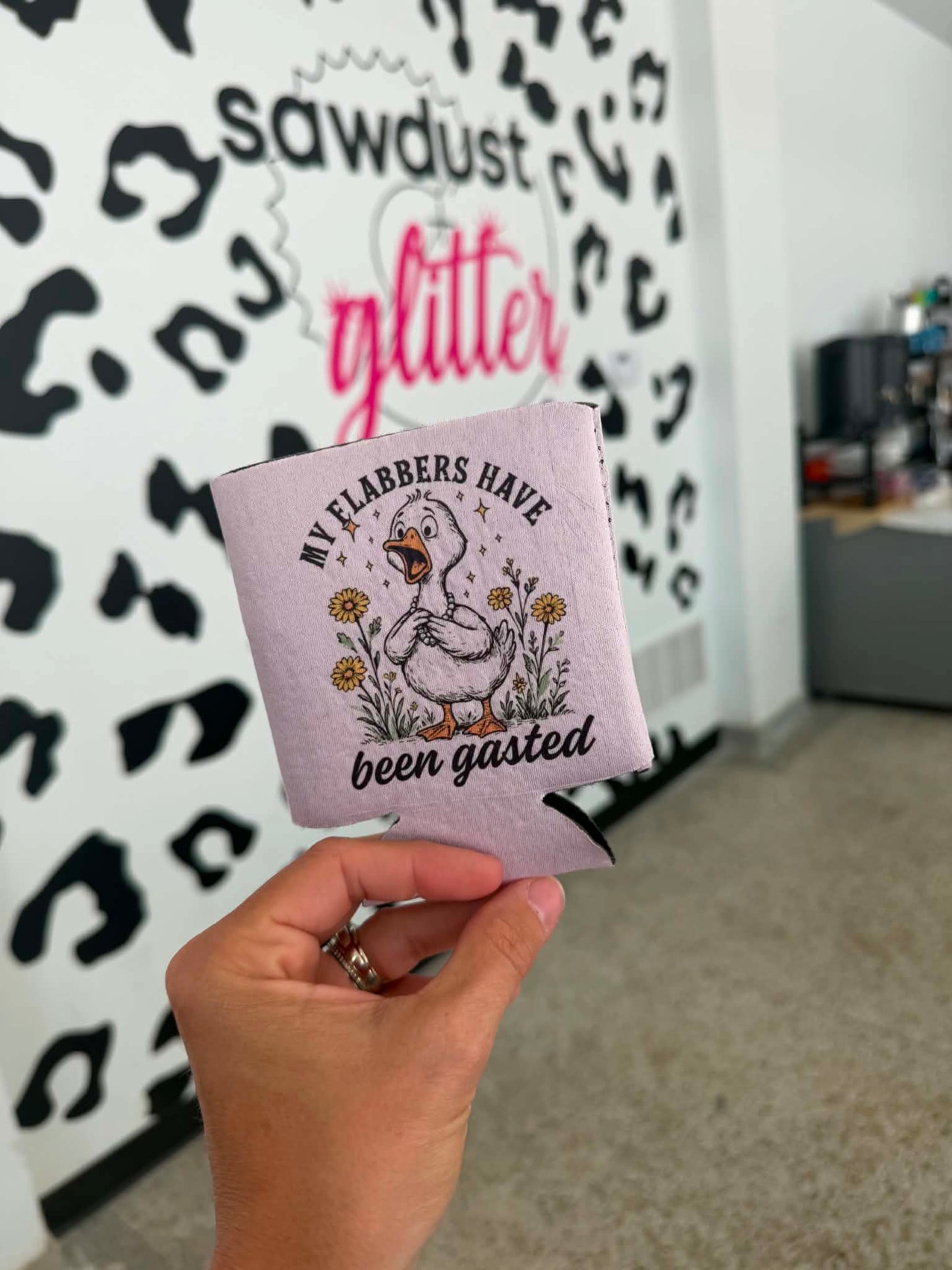 Flabbers Have Been Gasted Koozie
