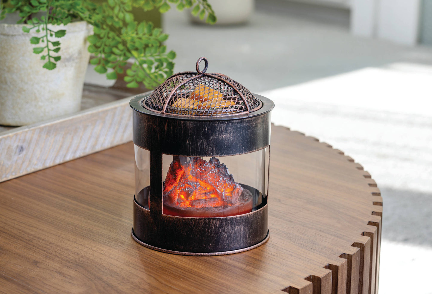 Fire Pit  Wax Warmer