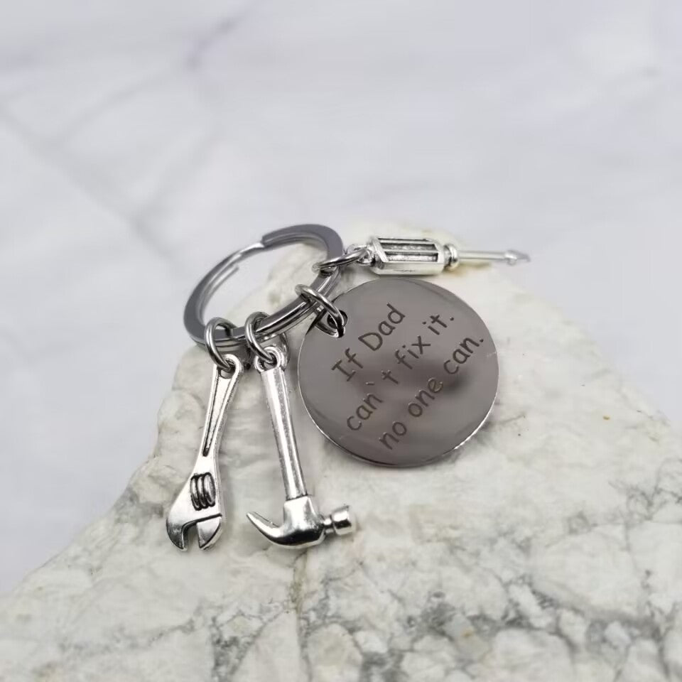 Fathers Day Keychain