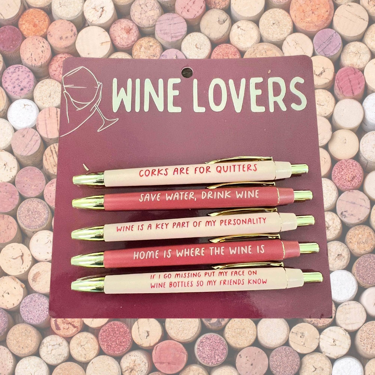 Wine Lovers Pen Set