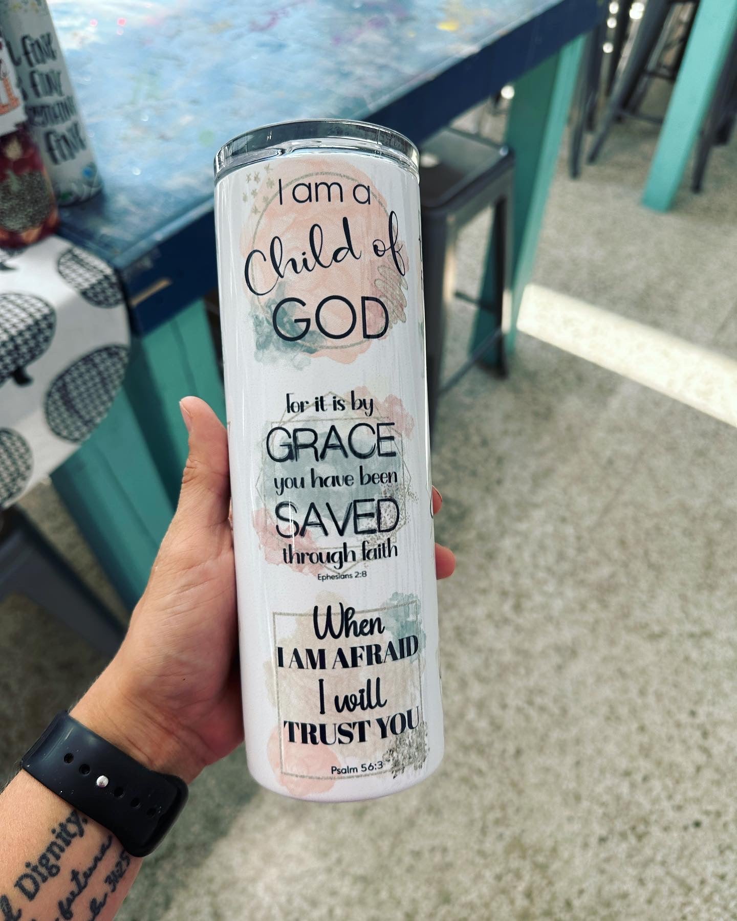 Bible Verse Tumbler