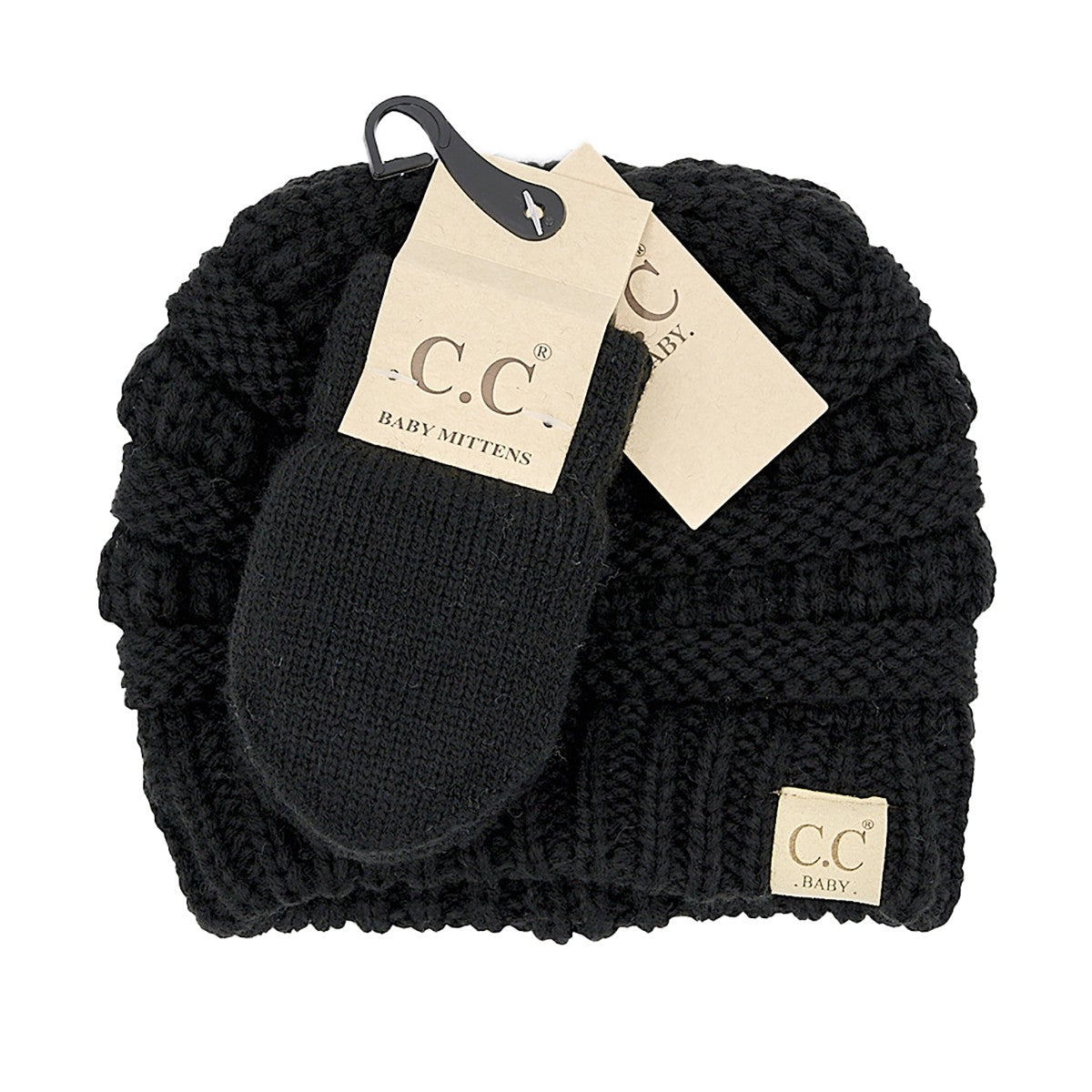 Kids CC Beanie & Mitten Set