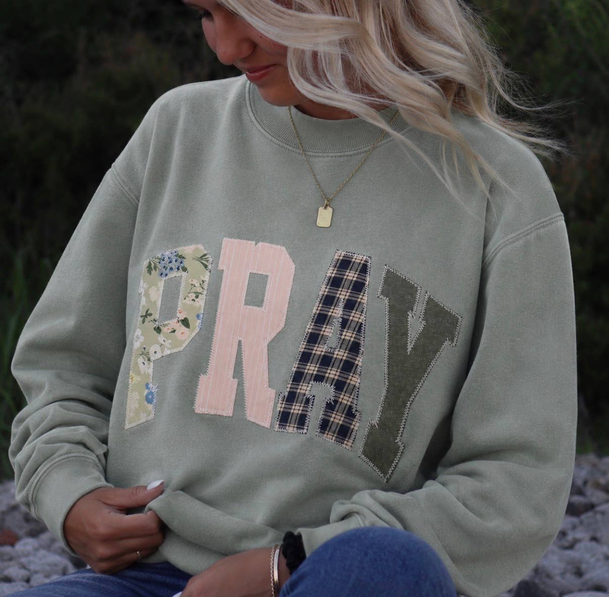Sage Pray Sweatshirt