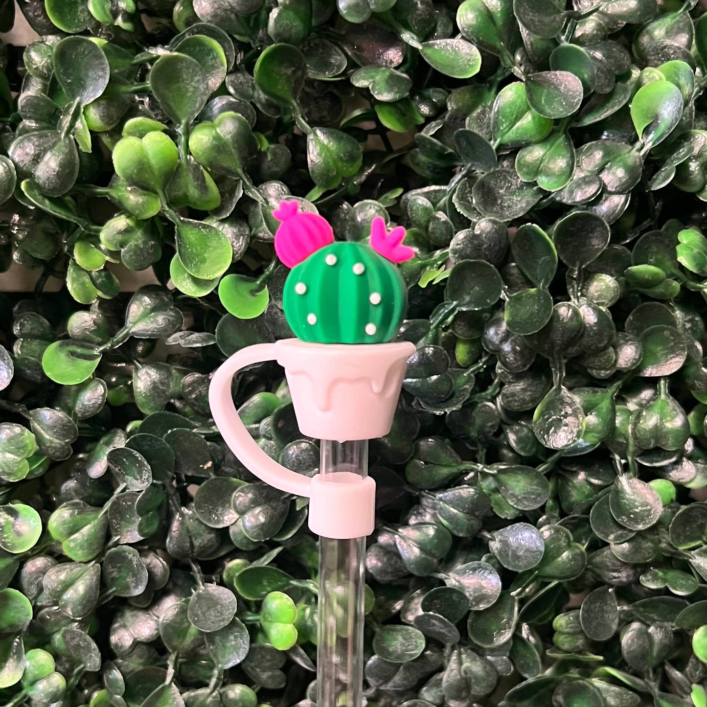 Cactus Straw Toppers