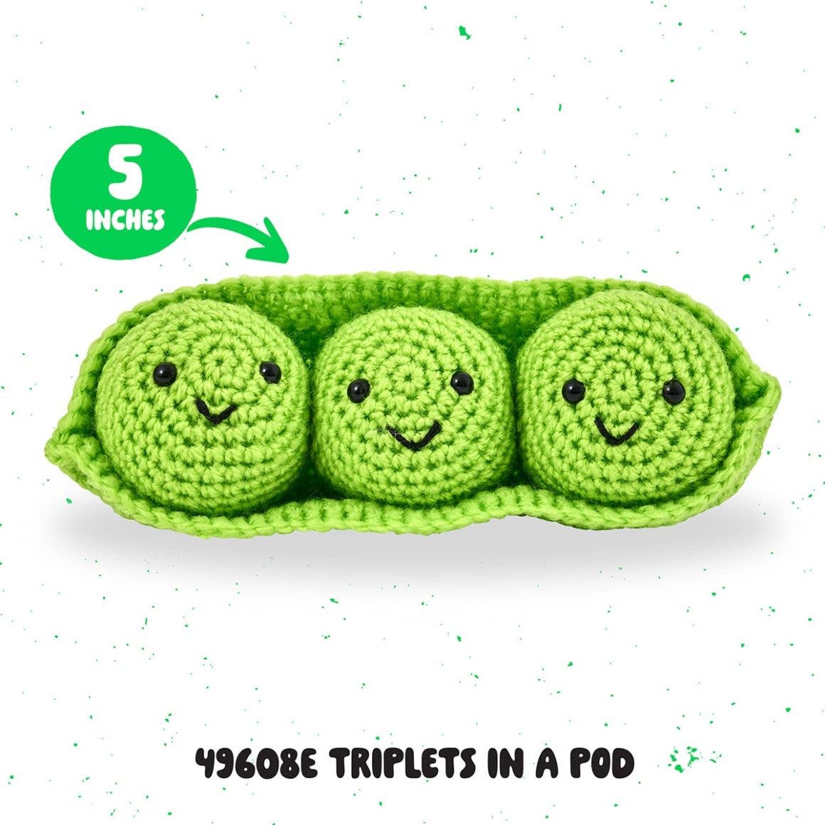 Crochet Kit - Triplets in a Pod