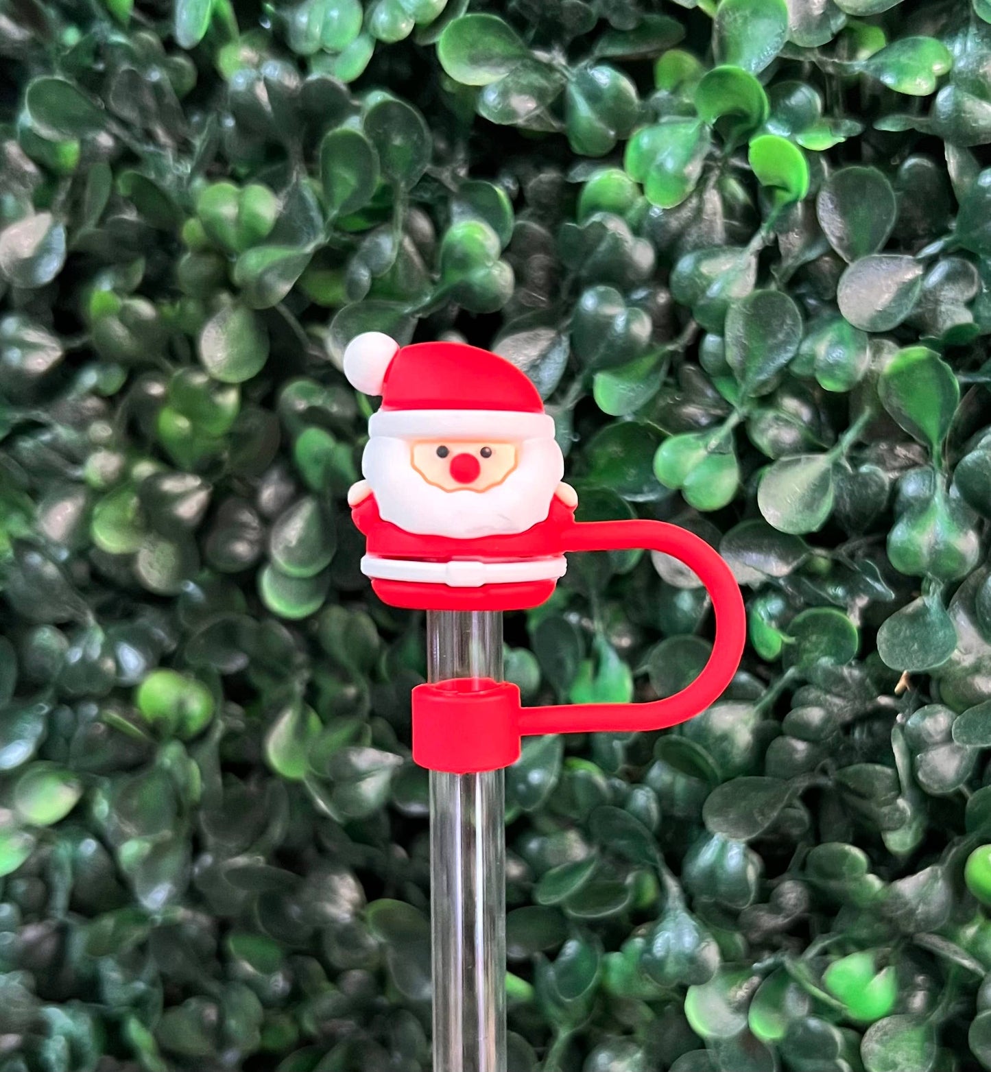 Holiday Tumbler Straw Toppers