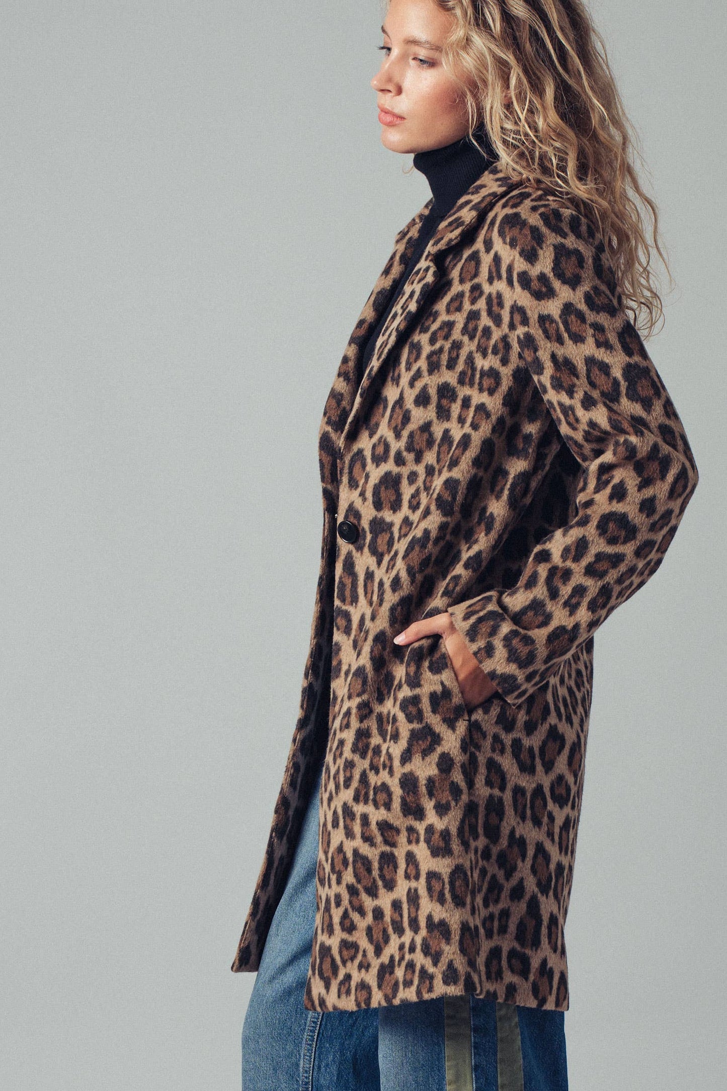 Leopard Oversized Coat
