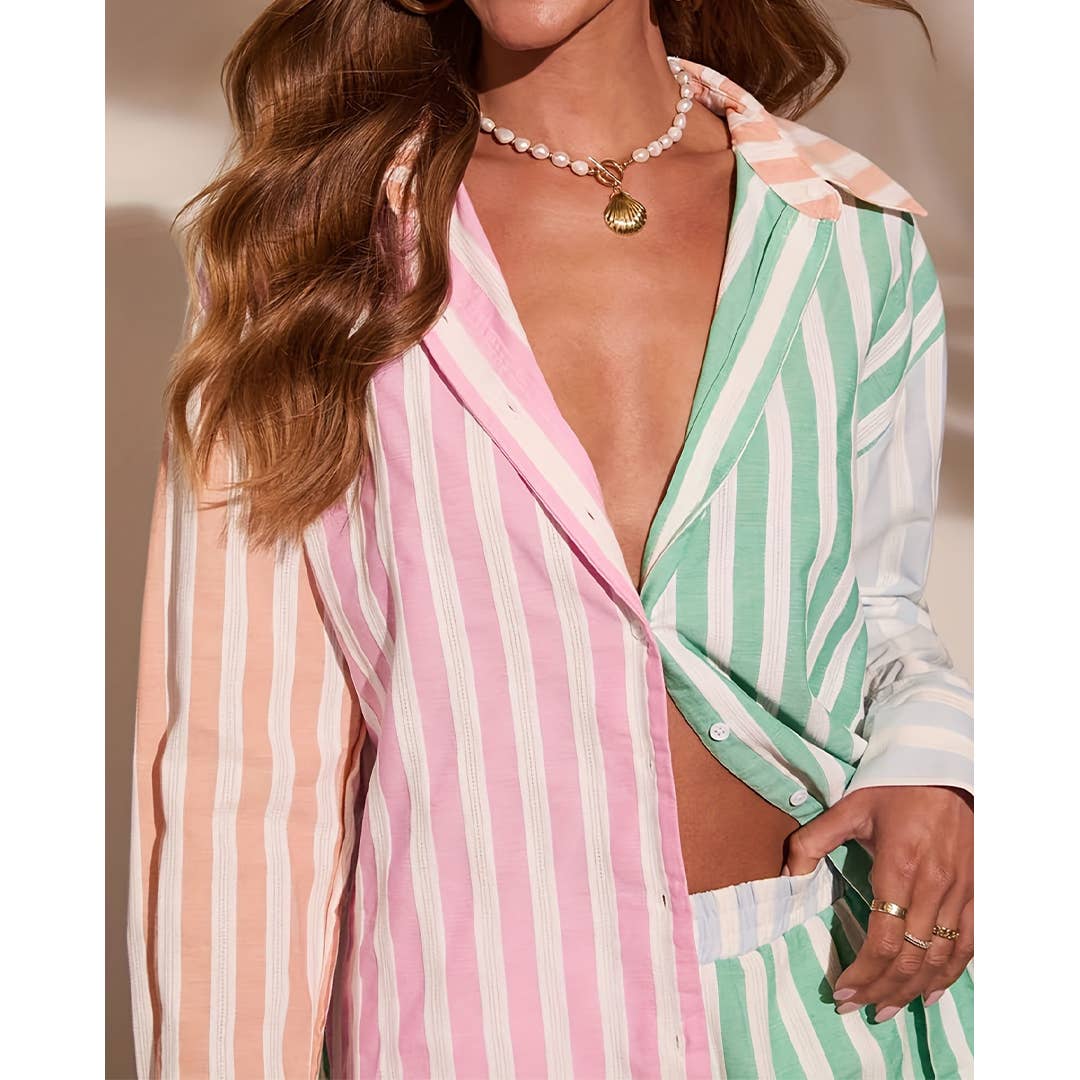 Spring Striped Set