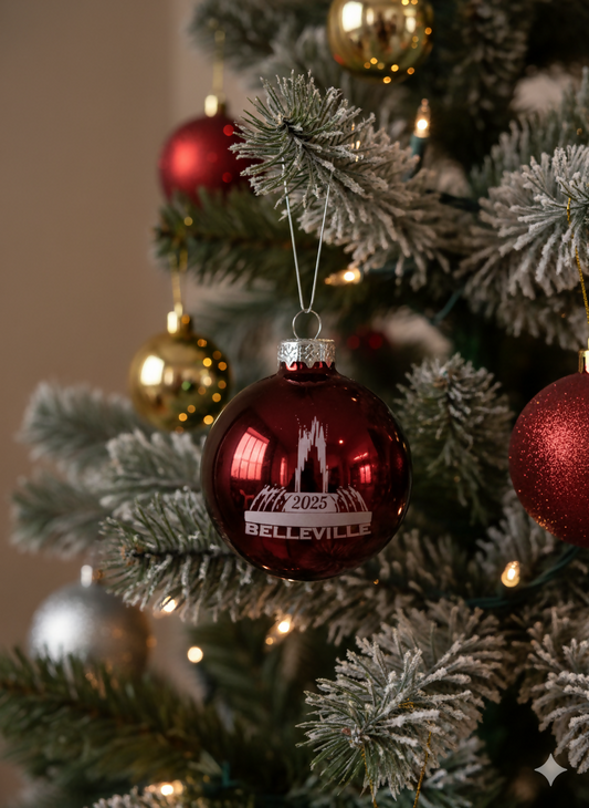 Belleville Fountain Christmas Ornament – 2025 Collector’s Edition