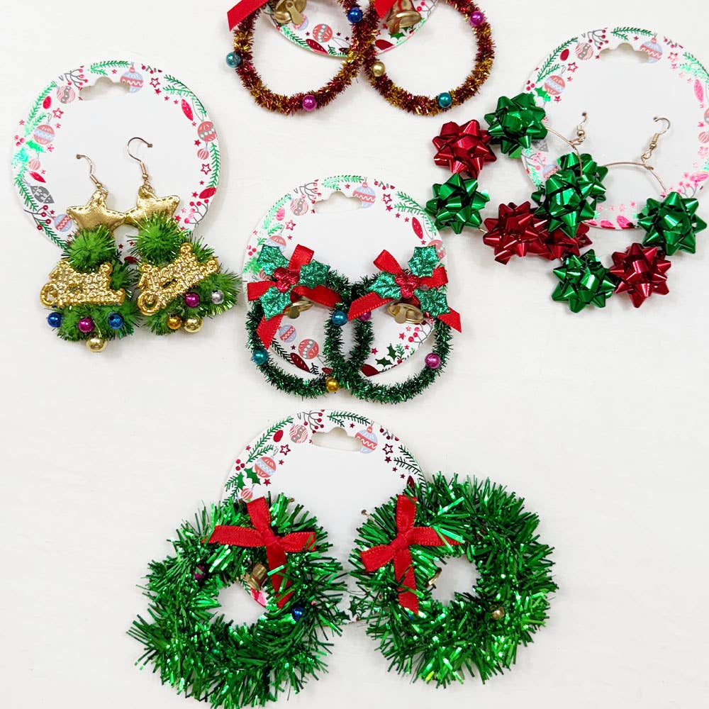 Festive Christmas Earrings