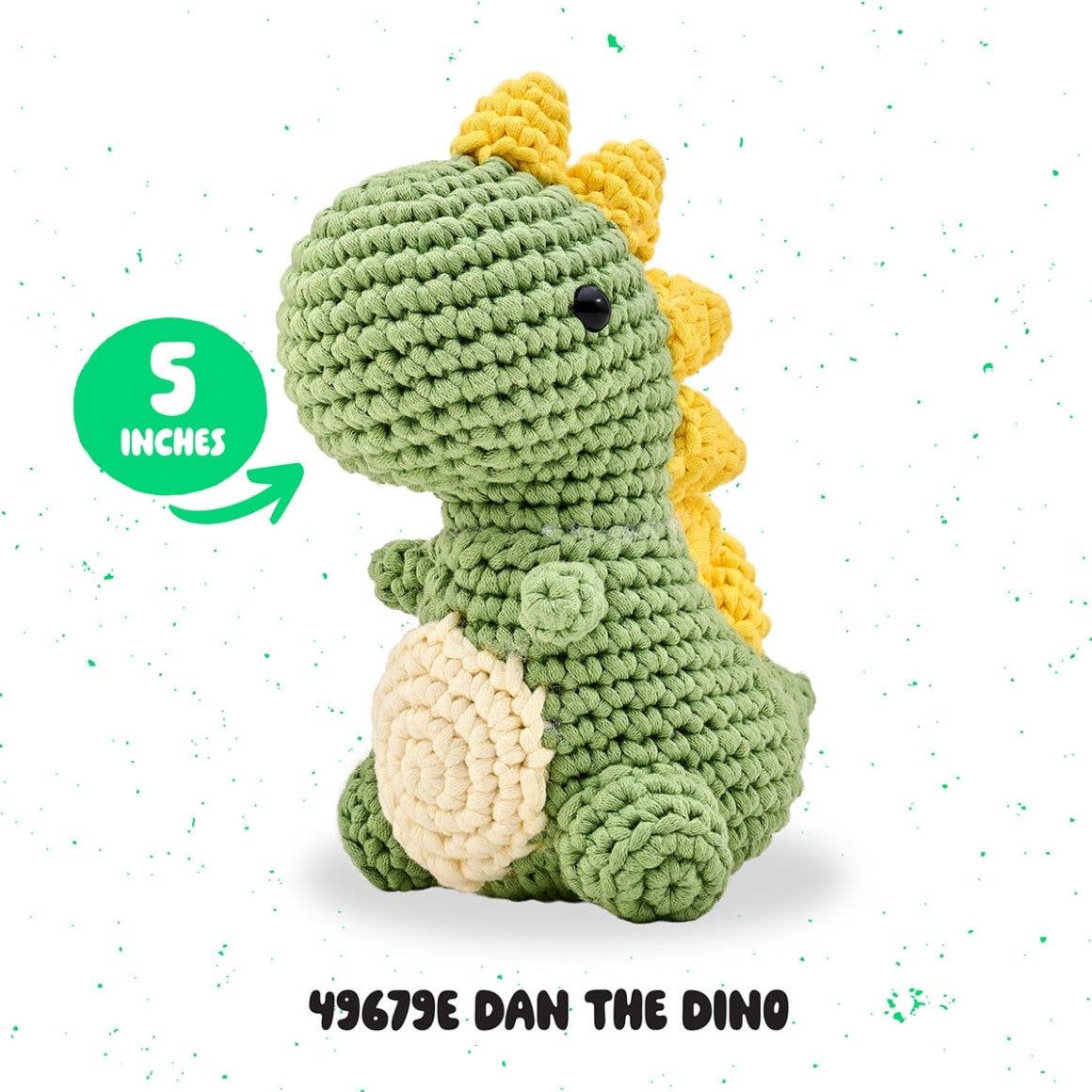 \Crochet Kit - Dan the Dino