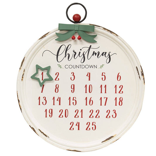 Distressed Christmas Countdown Calendar