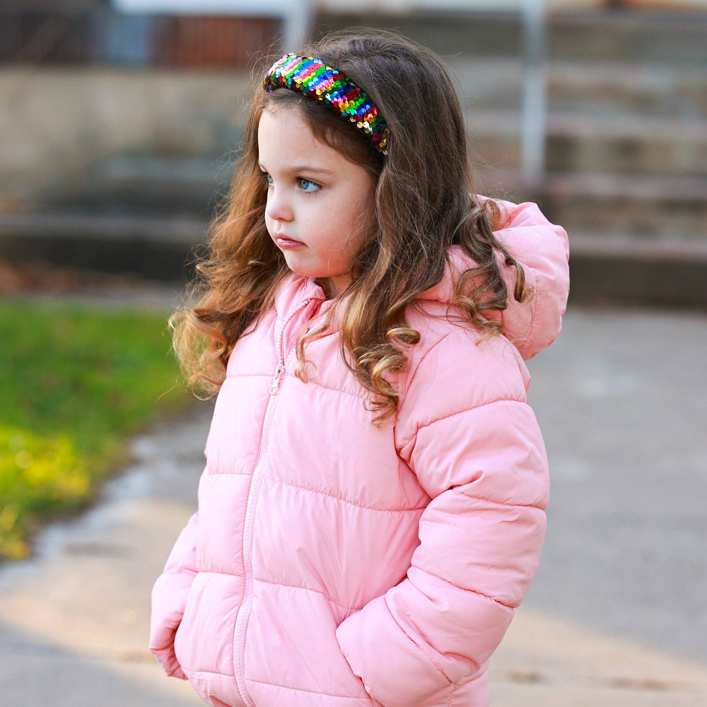 Reversible Sequin Headband