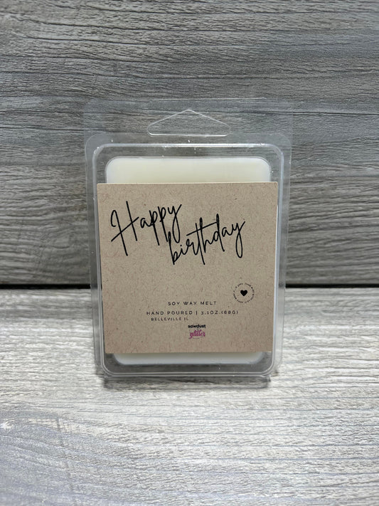 Birthday cake Wax Melt