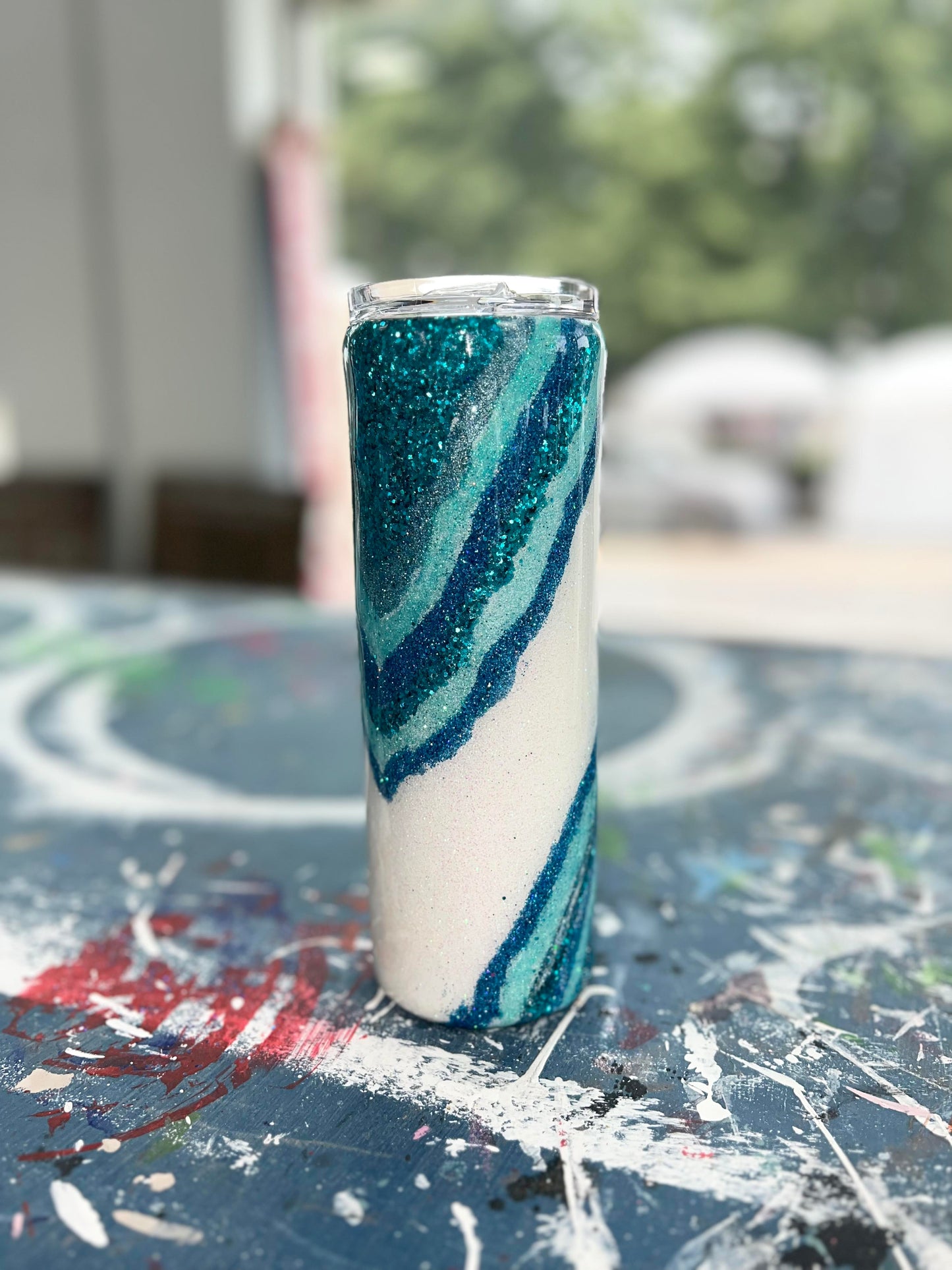 Blue Geode Tumbler