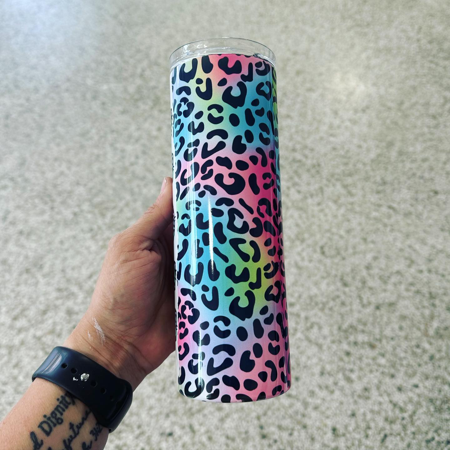 Mom Cheetah Tumbler