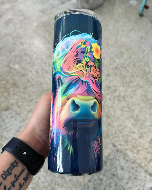 highland cow Tumbler