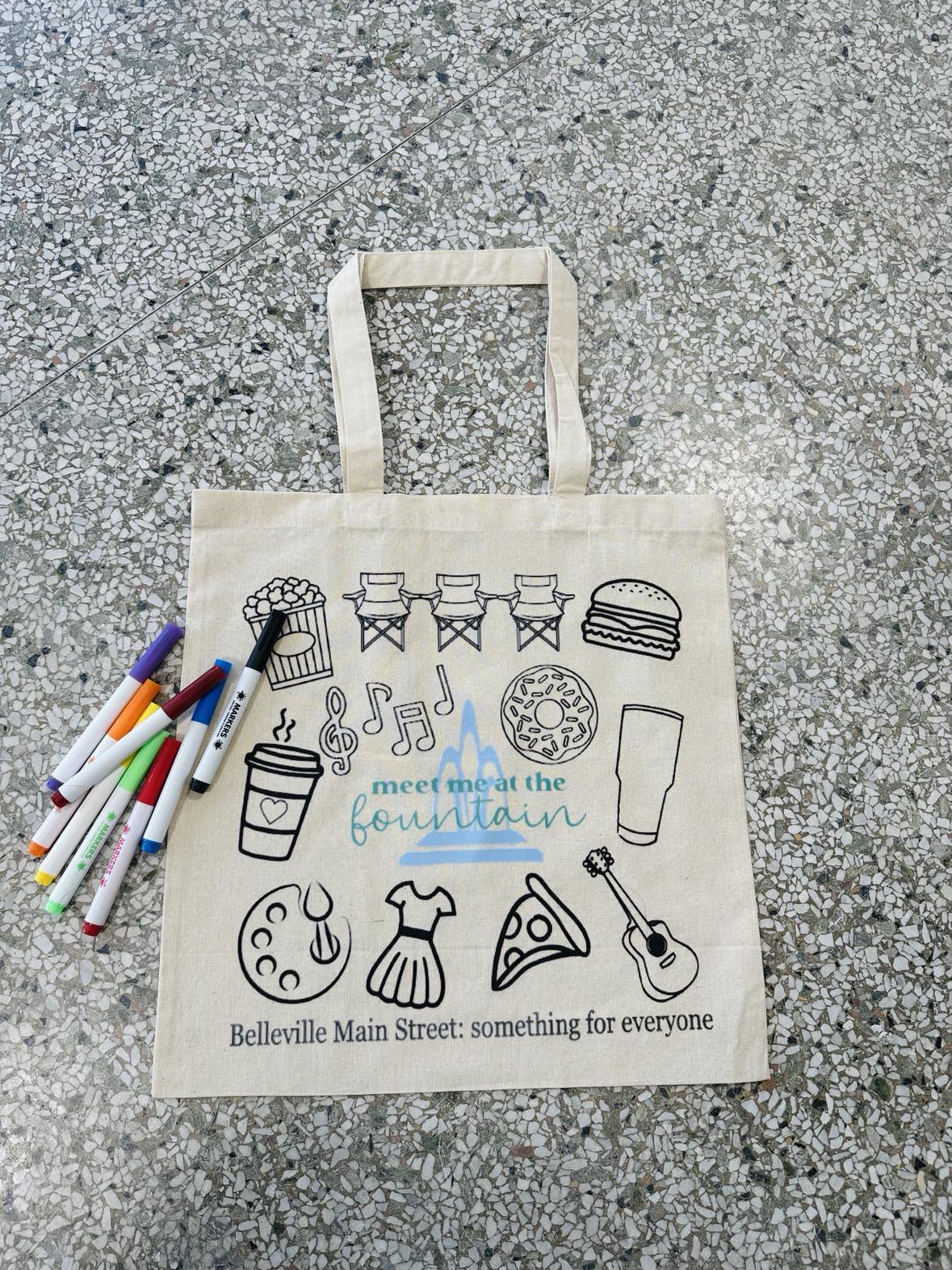 DIY Belleville Tote Bags