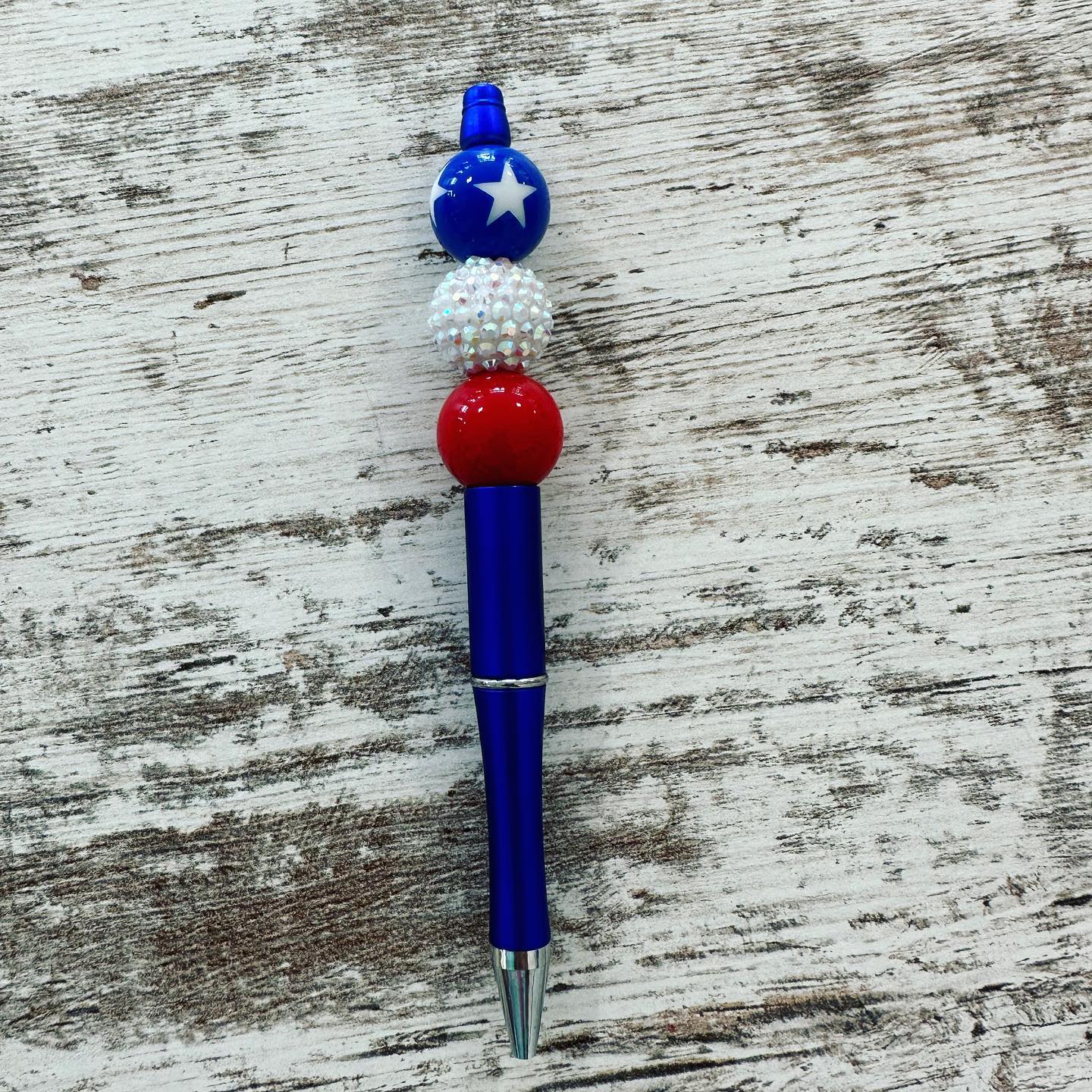 Patriotic Beaded Pen