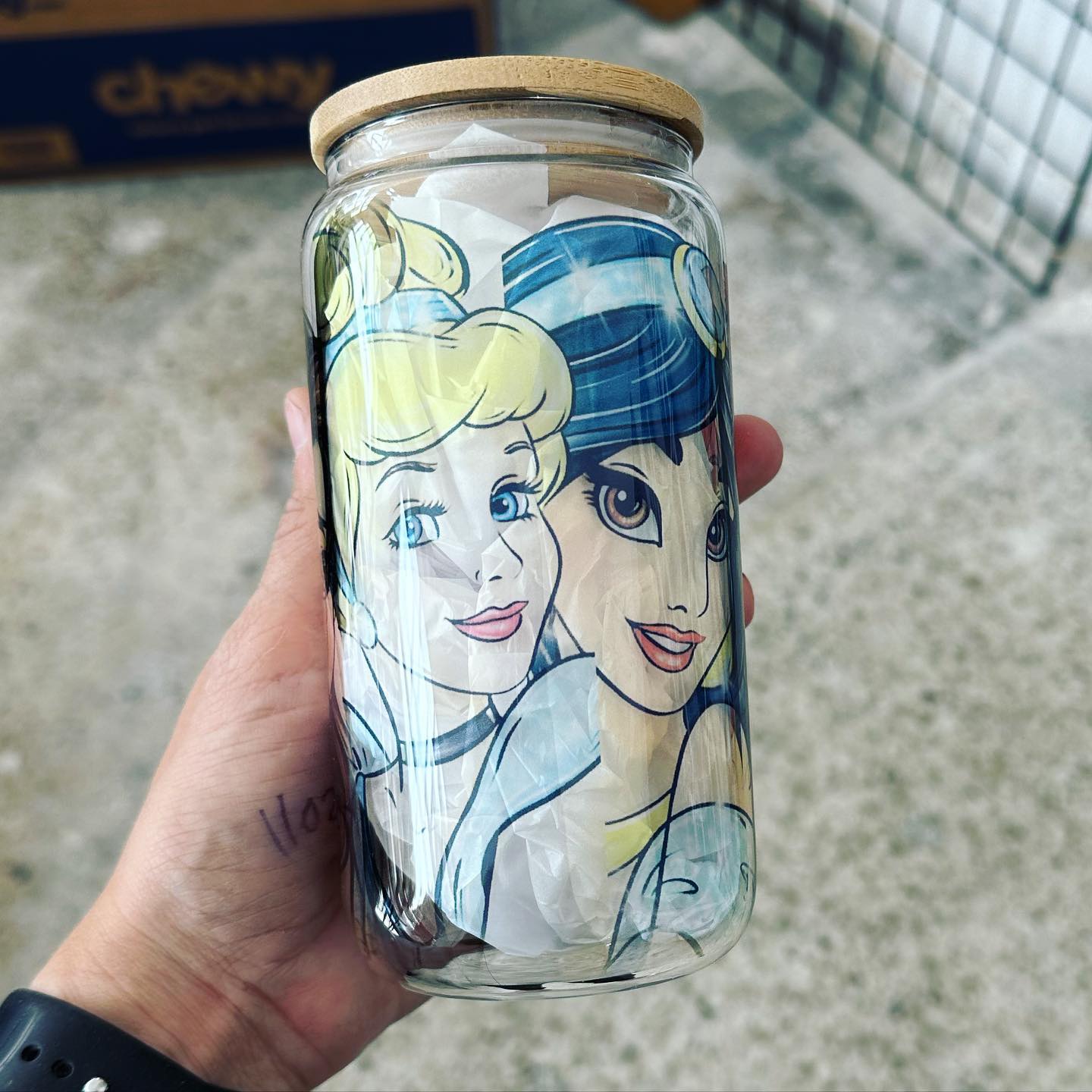 Pretty Girls Glass Can Tumbler