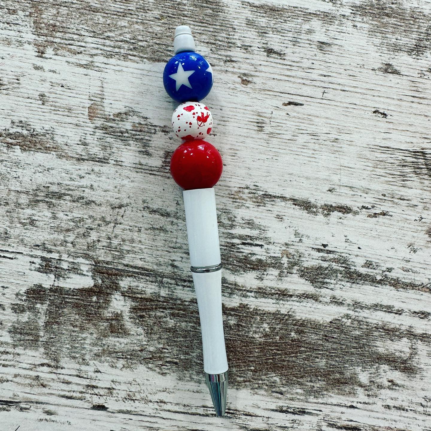 Patriotic Beaded Pen