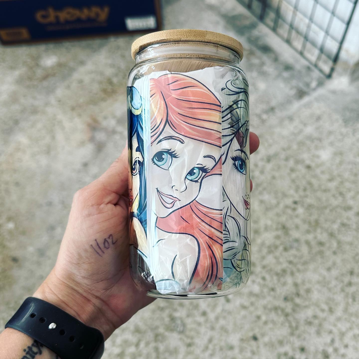 Pretty Girls Glass Can Tumbler