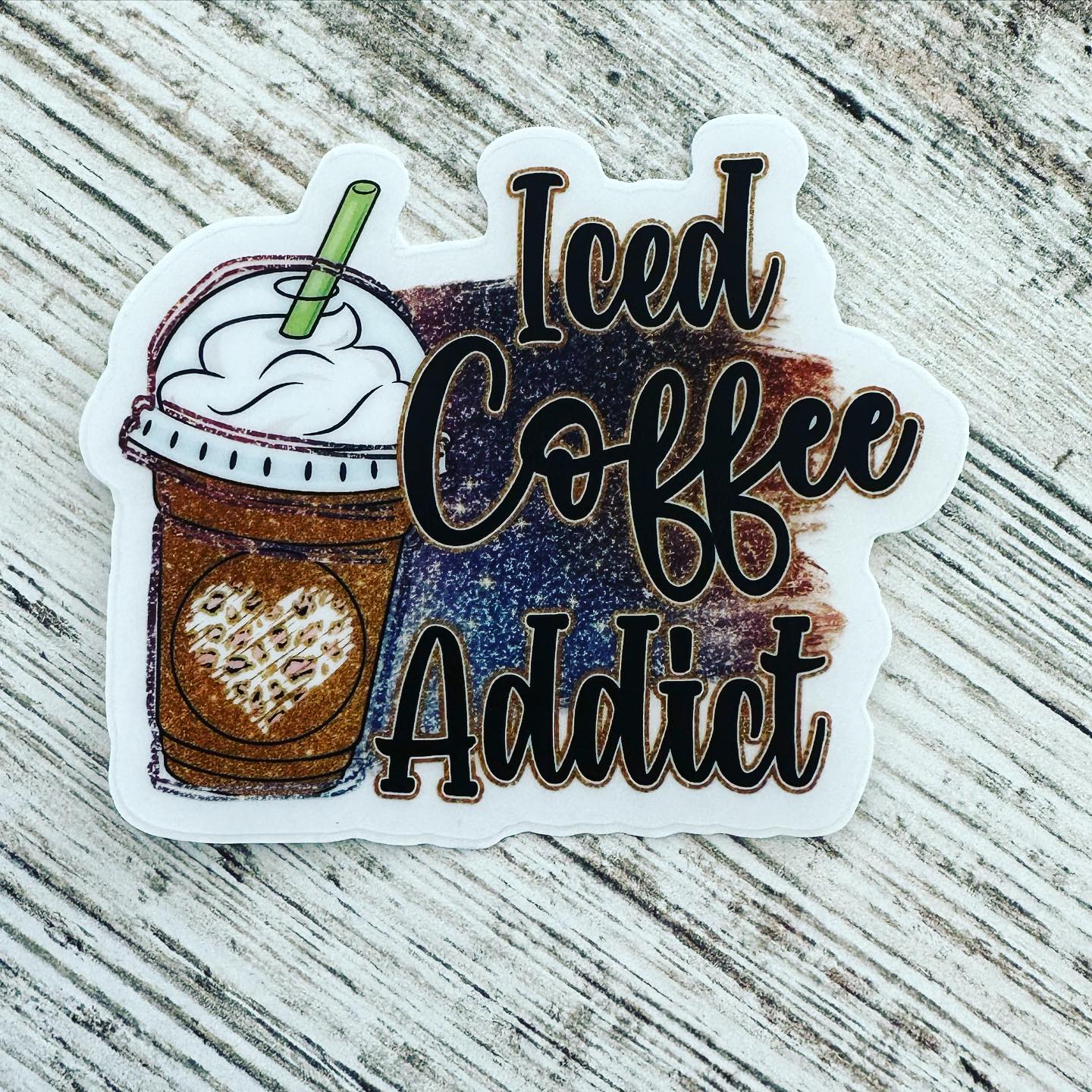 Iced Coffee Sticker