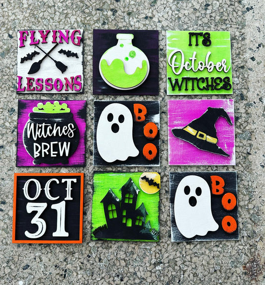 Halloween Interchangeable Squares