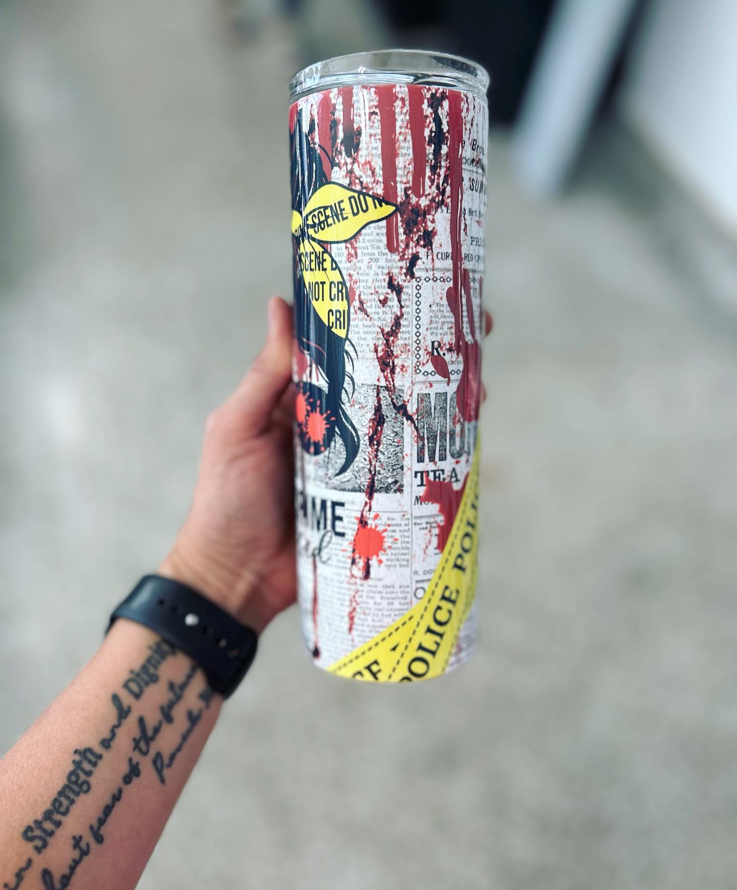 True Crime Tumbler