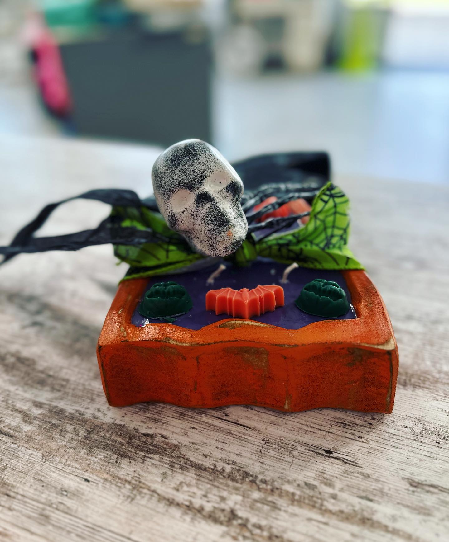 Witch Dough Bowl Candle  Pumpkin Chai