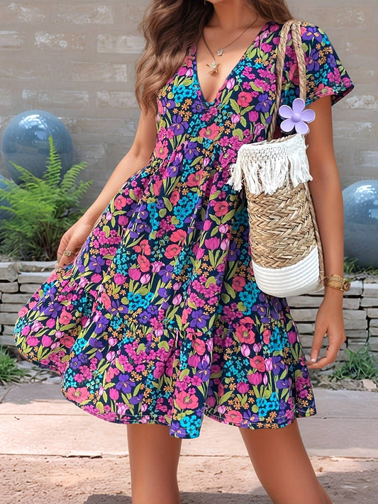Floral Print Dress