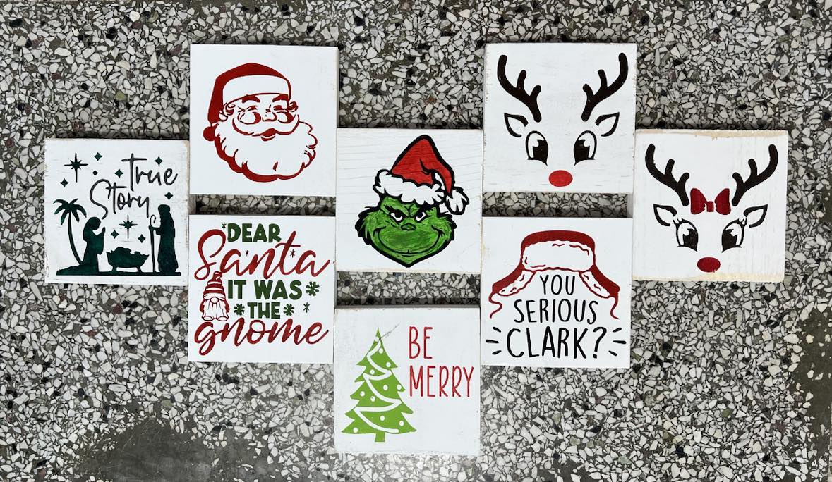 Christmas Take & Paint Kits