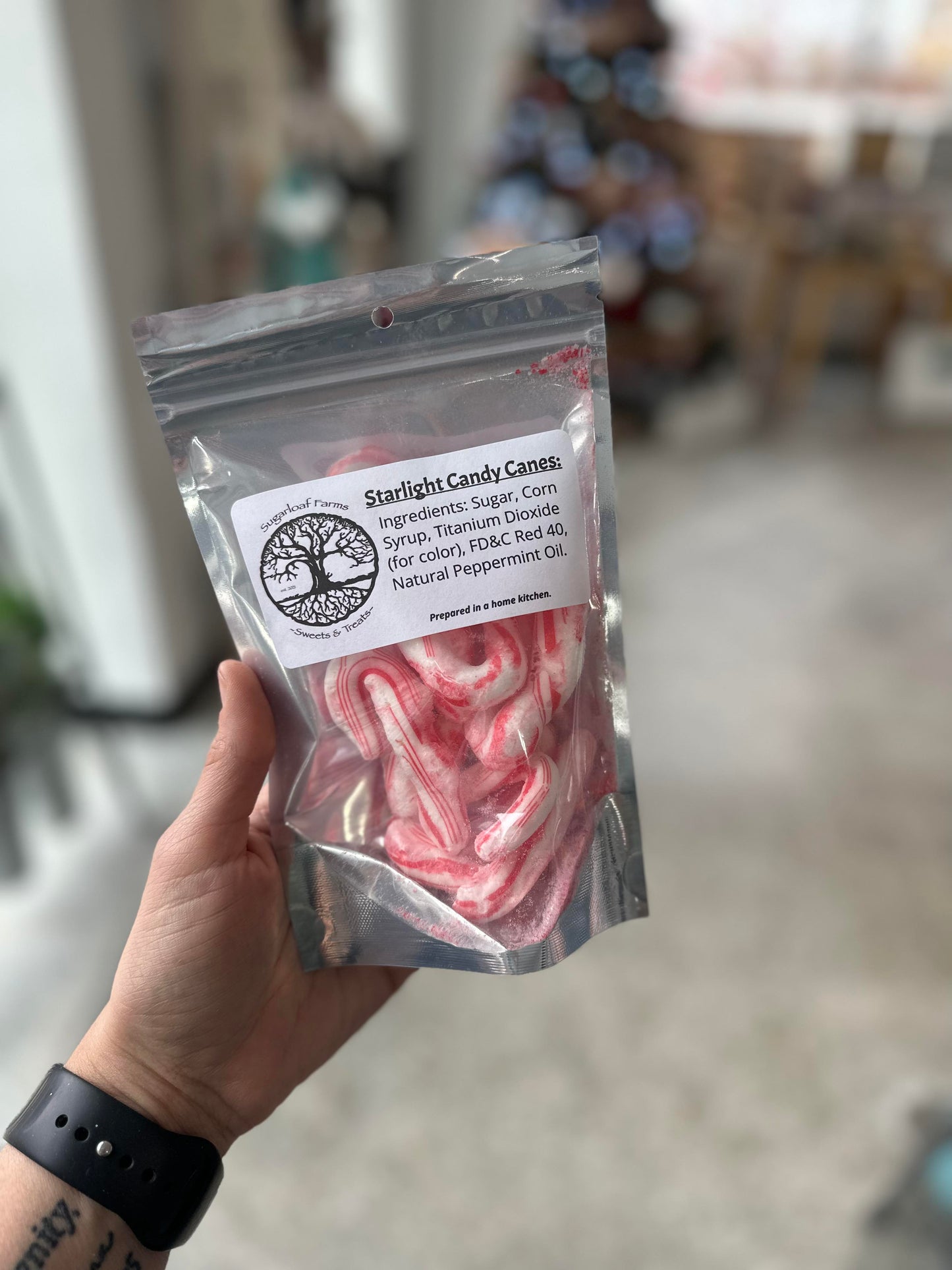 Freeze Dried Candy Canes