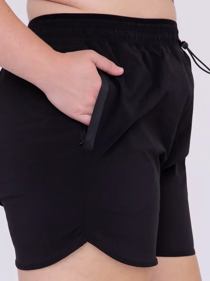 toggle drawstring shorts side