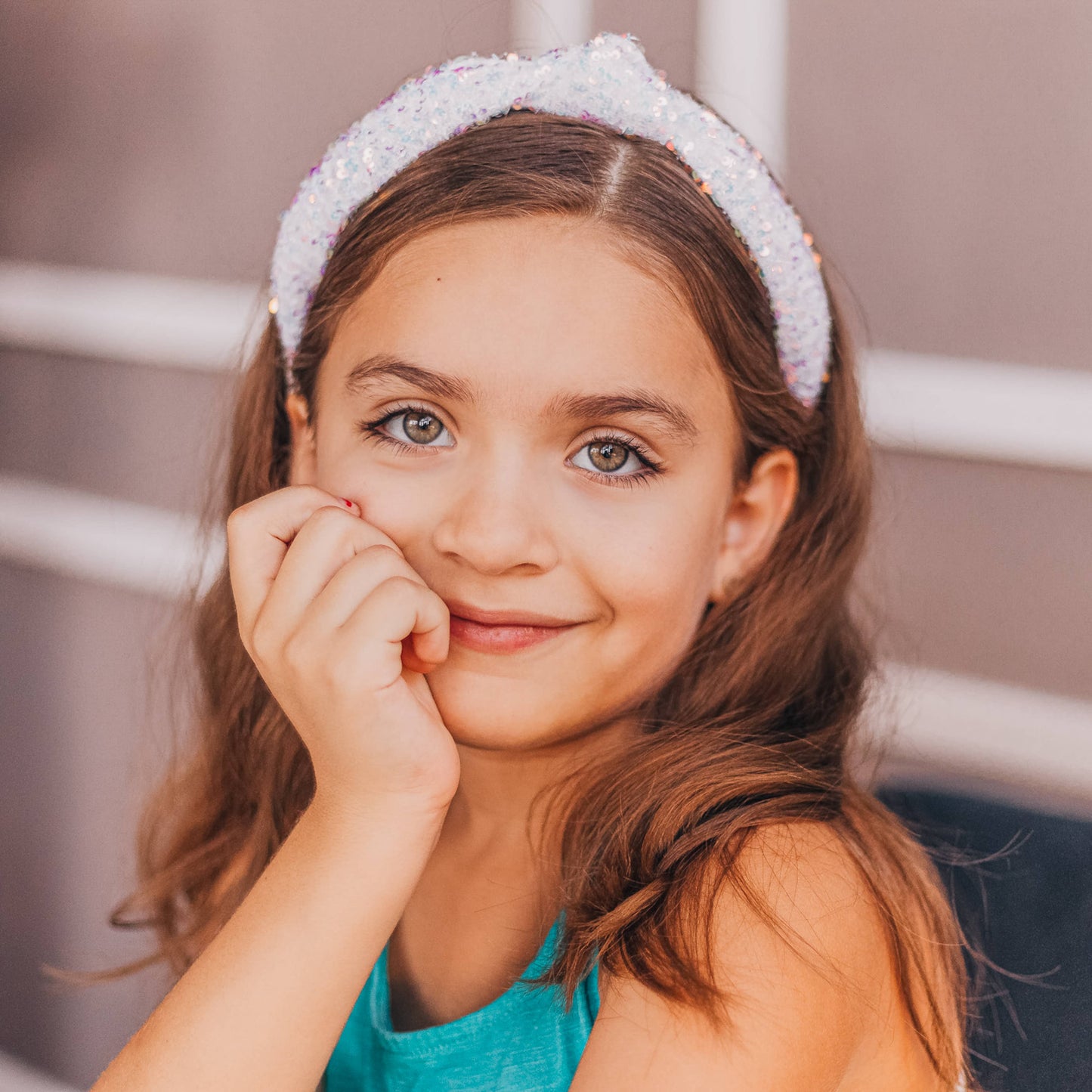 Sequin Knotted Headband