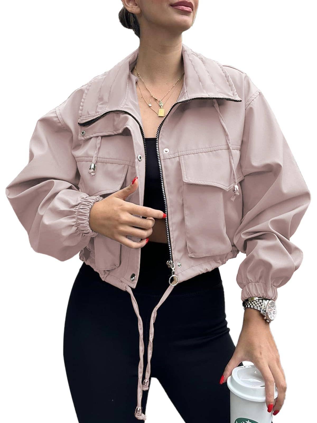 Cropped Windbreaker