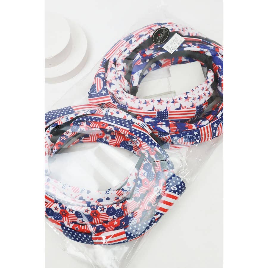 American Patriotic Twisted  Headband