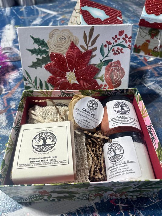 Oatmeal & Honey Self Care Gift Set