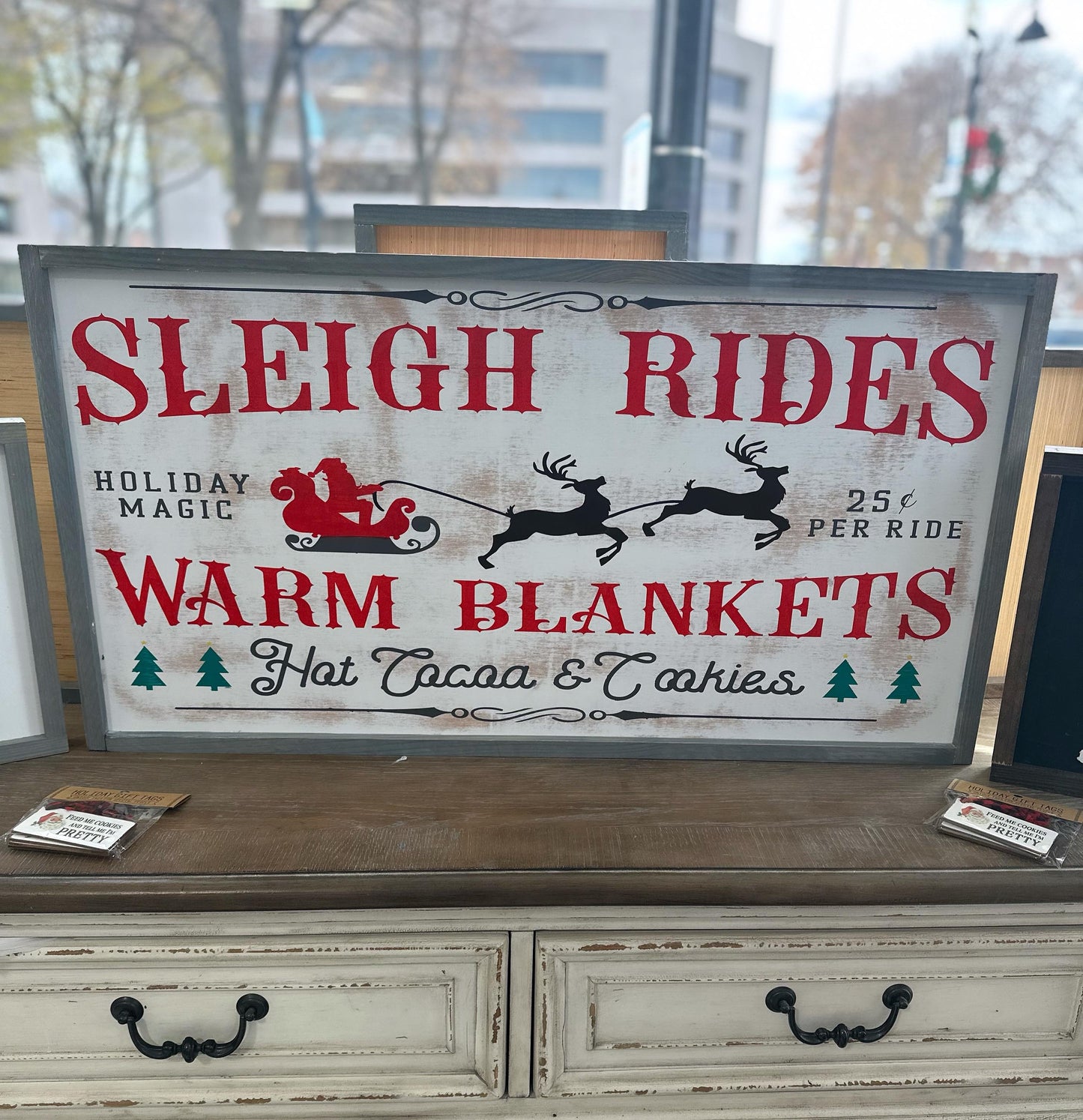 Sleigh Rides Sign