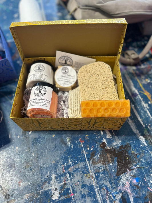 Honey Almond Self Care Gift Set