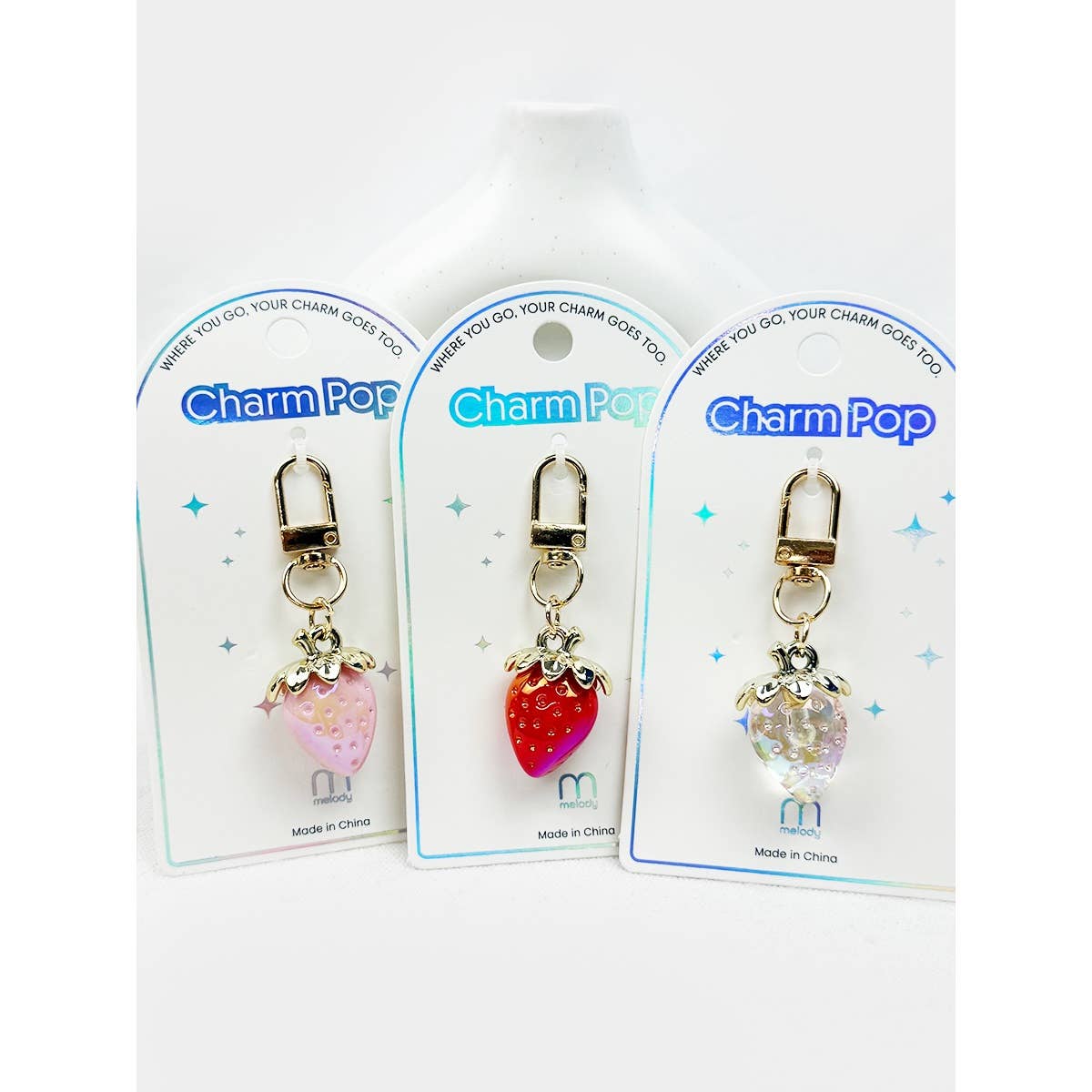 Strawberry Key Charm