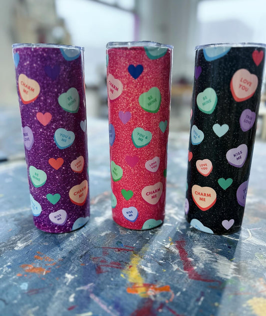 Candy Heart Tumbler